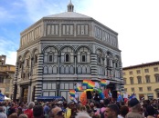 Il gruppo Kairos al Toscana Pride di Firenze (18 giugno 2016)