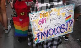 Noi cristiani LGBT in cammino con i nostri genitori nel Bologna Pride (Sabato 7 luglio 2018)