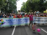 Noi cristiani LGBT in cammino con i nostri genitori nel Bologna Pride (Sabato 7 luglio 2018)